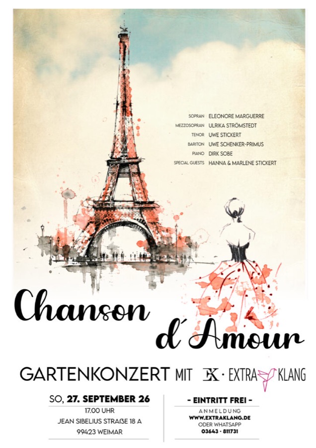 Plakat Chansons d’Amour